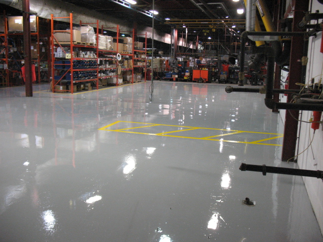 Warehouse flooring