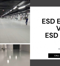 ESD Epoxy vs ESD Tiles