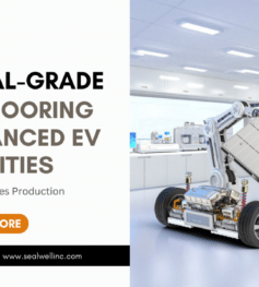 Durable epoxy floor for EV manufacturing