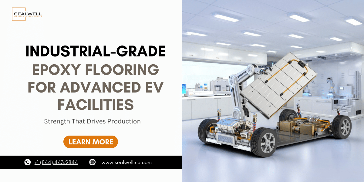 Durable epoxy floor for EV manufacturing