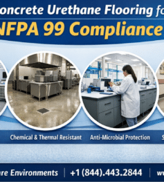 Concrete Urethane Flooring for NFPA 99 Healthcare Compliance