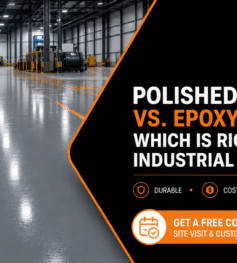 Polished Concrete vs. Epoxy Flooring