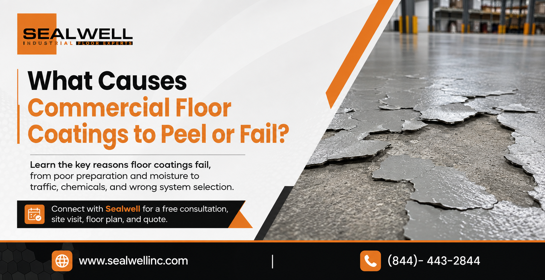 What Causes Commercial Floor Coatings to Fail?