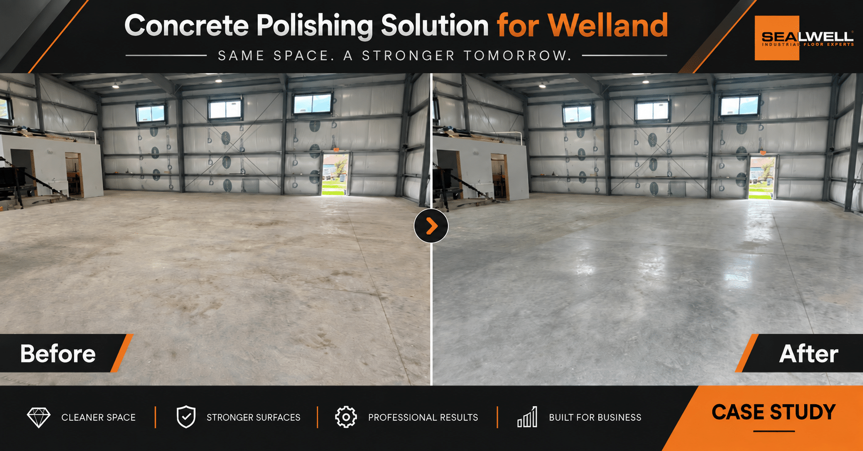Successful Concrete Polishing Solution for Welland in Savannah, Georgia