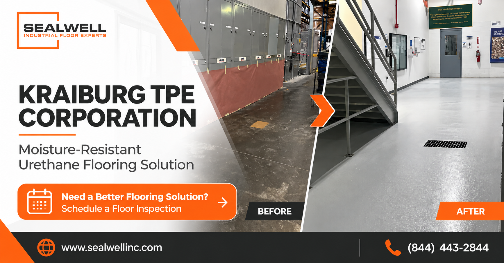 Moisture-Resistant Urethane Flooring Solution for KRAIBURG TPE